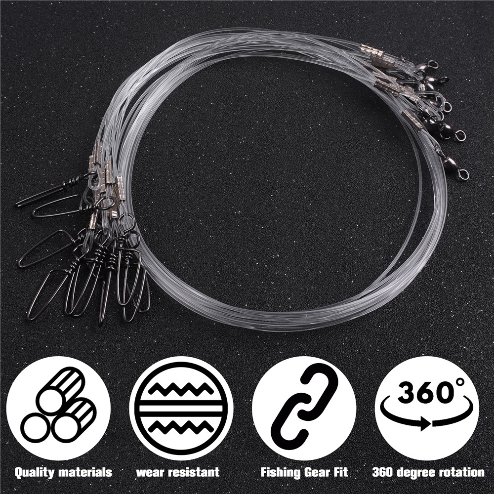 96Pcs Fluorocarbon Fishing Lea - Fishing Equipment Shop 评论和价格