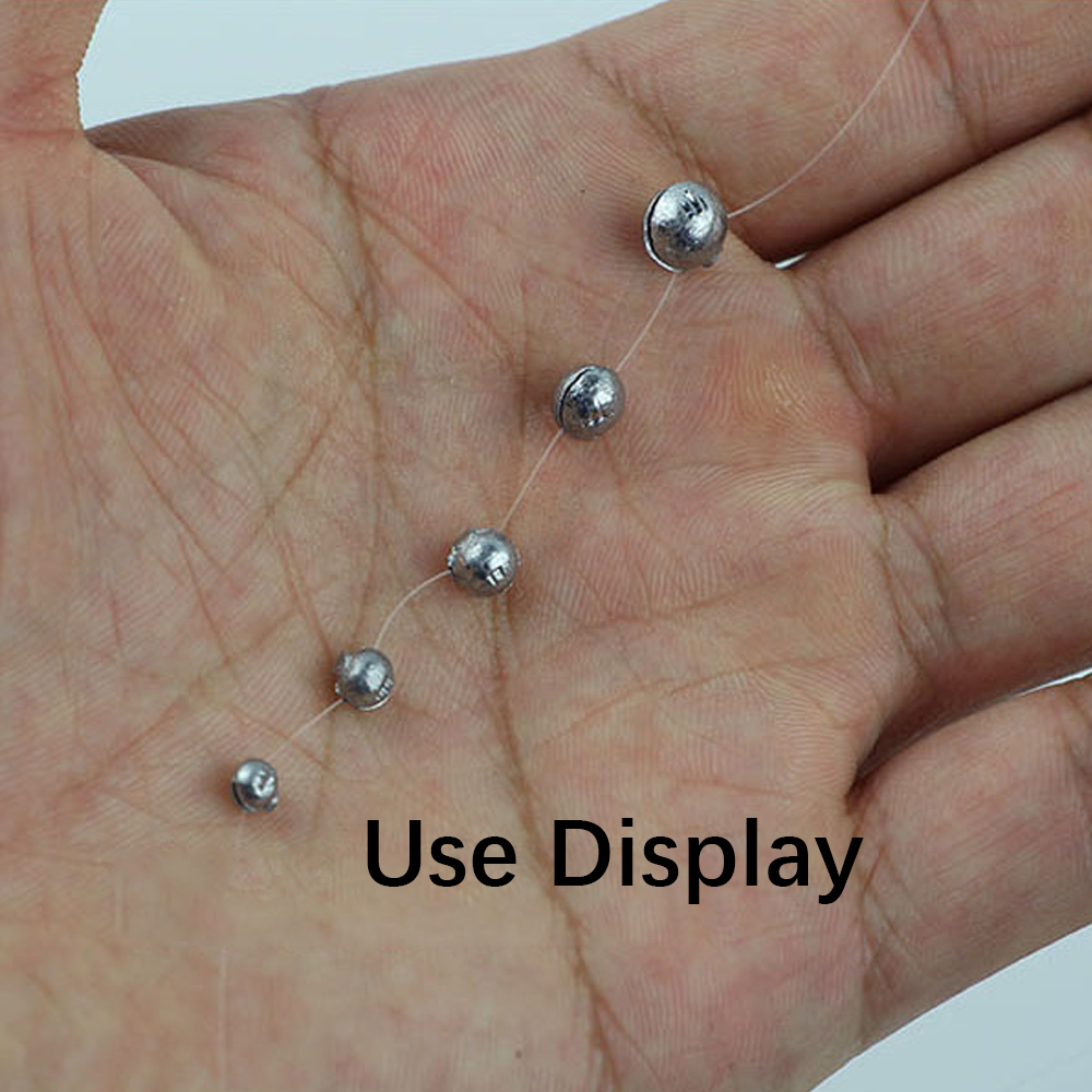 DNDYUJU 50pcs Round Split Shot - Fishing Equipment English 评论和价格