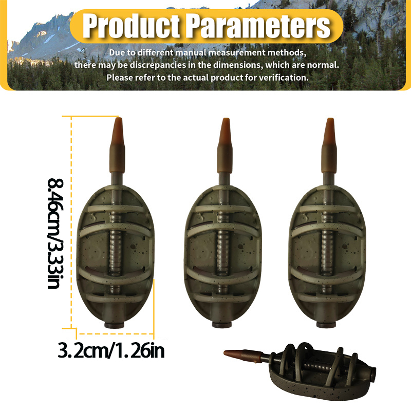 Inline Method Feeder, Short Bo - Carp Fishing Tackle 评论和价格